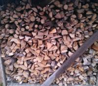 Holzkohle Anfeuerholz extra klein gespalten Trocken